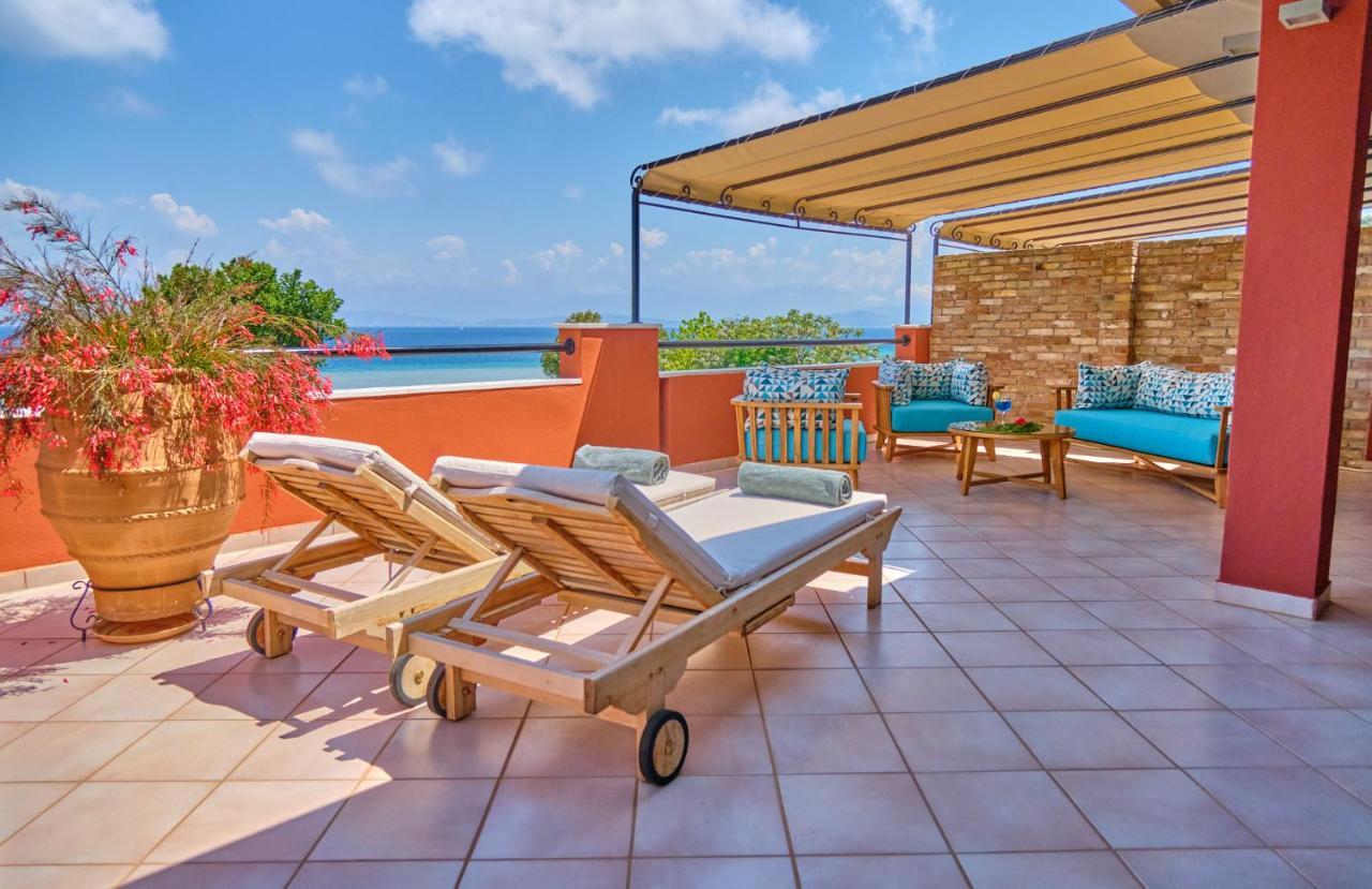 Chrismos Luxury Suites Apraos Corfu Exterior photo